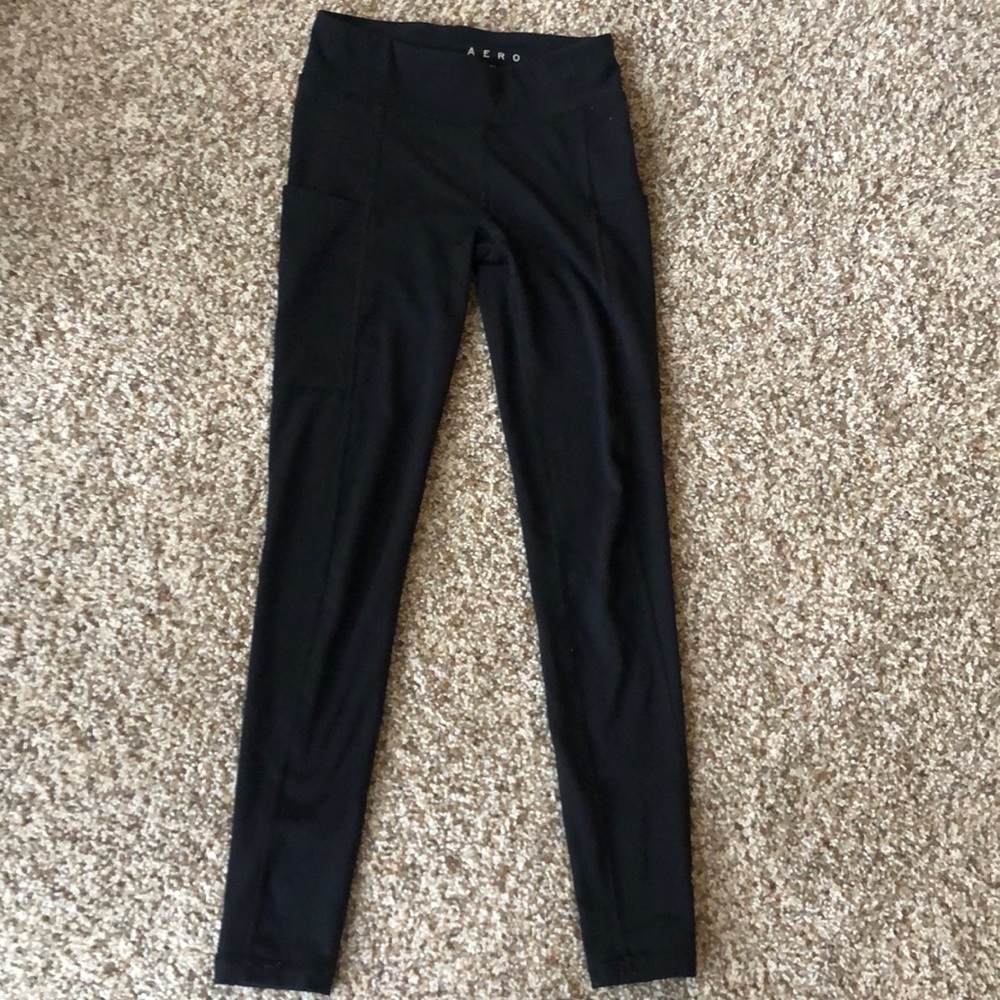 Aero black leggings Size XS